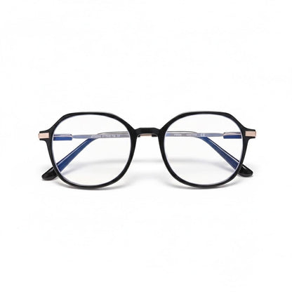 Lunettes Anti-Reflet Photogray – Monture Ronde Fine Noire