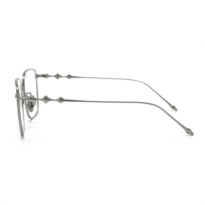 Lunettes Cartier Photogray Blue Cut Anti-Reflet – Carré en métal argenté ultra-fin