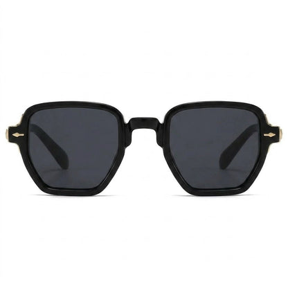Lunettes de Soleil Cartier – Petite Monture Noire et Or Élégante