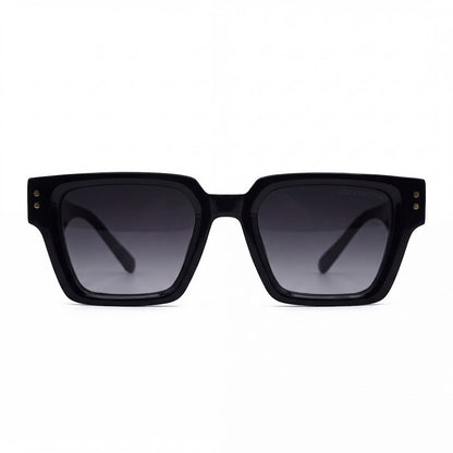 Lunettes de soleil Louis Vuitton – Carré noir épais à verres dégradés