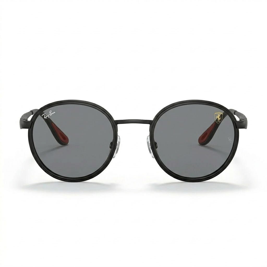 Lunettes de soleiL Ray Ban – Full black rond look premium