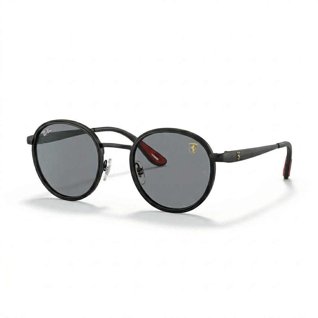 Lunettes de soleiL Ray Ban – Full black rond look premium