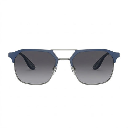 Lunettes de soleil Ray-Ban Tech – Monture bleue, verres gris dégradés