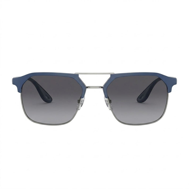 Lunettes de soleil Ray-Ban Tech – Monture bleue, verres gris dégradés