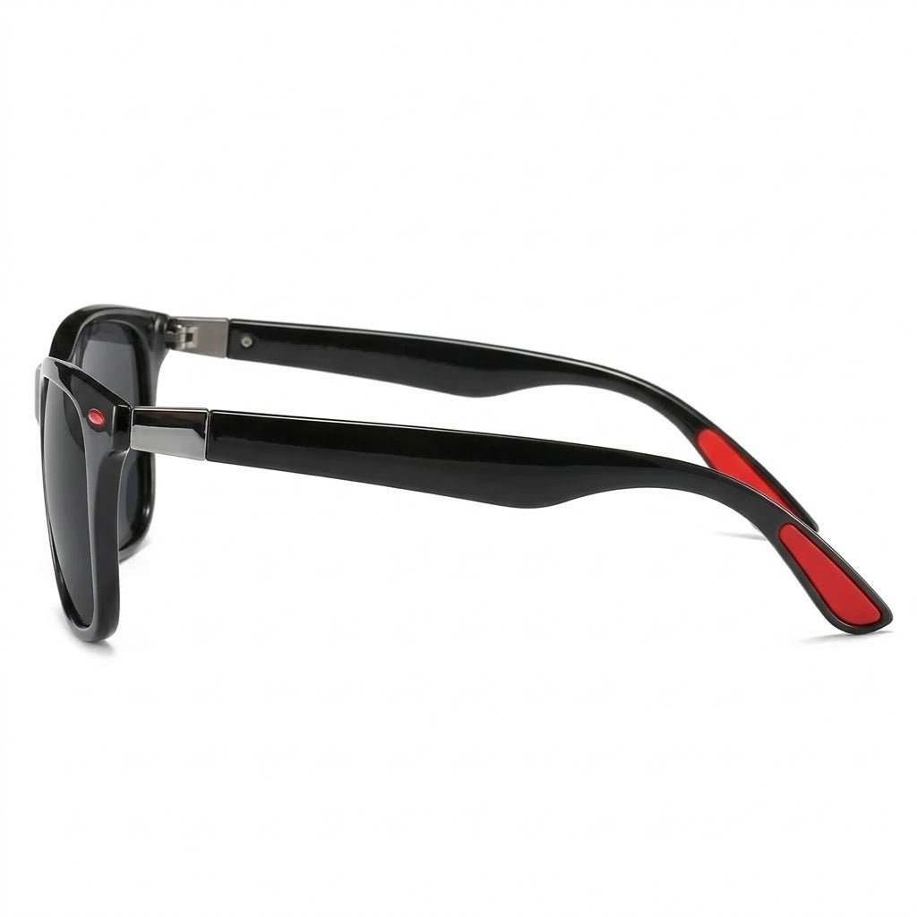 Lunettes de soleil – Silhouette noire sportive