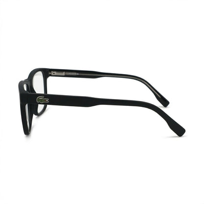 Lunettes Lacoste Photogray Anti-Reflet Blue Cut – Carrée Noire Mat Style Sport