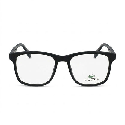 Lunettes Lacoste Photogray Anti-Reflet Blue Cut – Carrée Noire Mat Style Sport