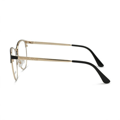 Lunettes Miu Miu Photogray Anti-Reflet – Cat Eye Noire Et Dorée