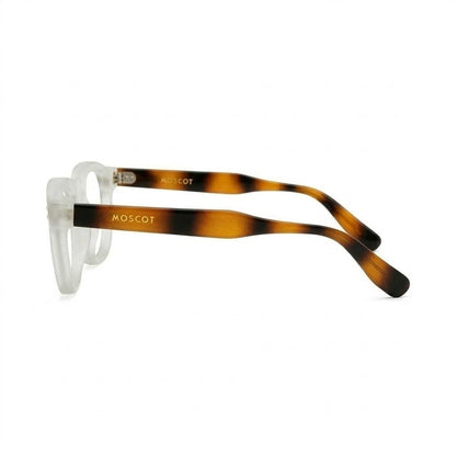 Lunettes Moscot Photogray Anti-Reflet Blue Cut – Monture Cristal et Écaille Style Rétro