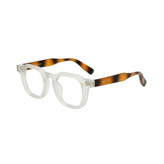 Lunettes photogray blue cut cristal et écaille style rétro – Amzi Optique Dakar