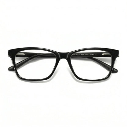 Lunettes Photochromiques - Carré Wayfarer Noir Look Casual