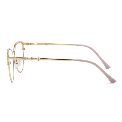 Lunettes Photochromiques – Teinte Automatique – Œil de Chat Rose Gold