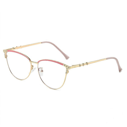 Lunettes Photochromiques – Teinte Automatique – Œil de Chat Rose Gold
