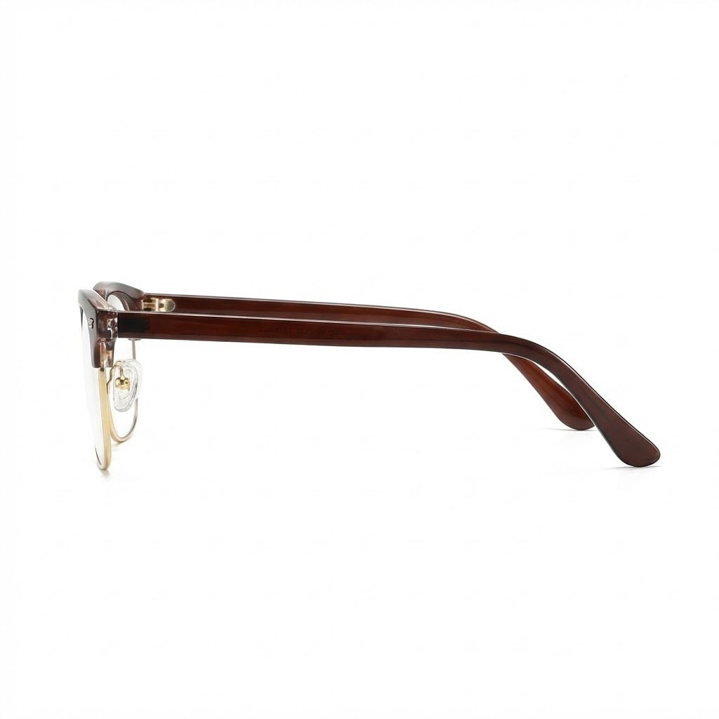 Lunettes Photochromiques – Teinte Automatique – Browline Vintage Élégant