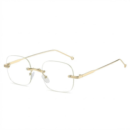 Lunettes Photochromiques – Teinte Automatique - Carré Rimless Chic