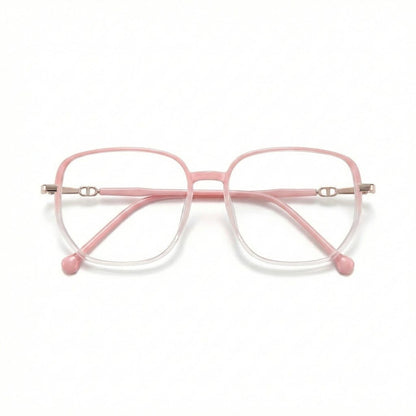 Lunettes Photochromiques – Teinte Automatique – Carré Rose Translucide