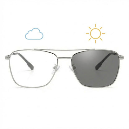 Lunettes Photochromiques – Teinte Automatique - Design Aviateur Fin