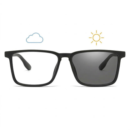 Lunettes Photochromiques – Teinte Automatique - Design Noir Universel