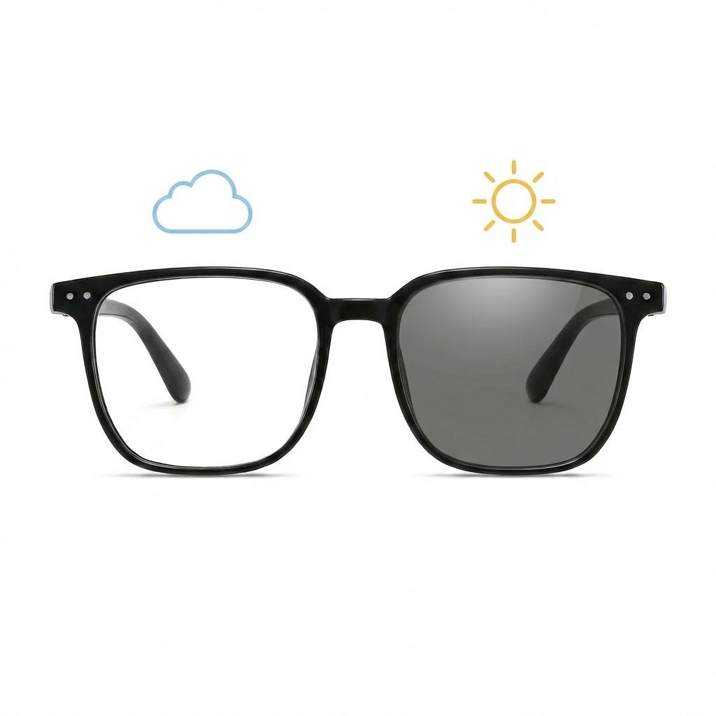 Lunettes photochromiques au look moderne sobre – Amzi Optique Dakar
