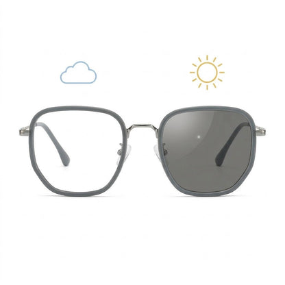 Lunettes Photochromiques – Teinte Automatique - Monture Gris Urbain
