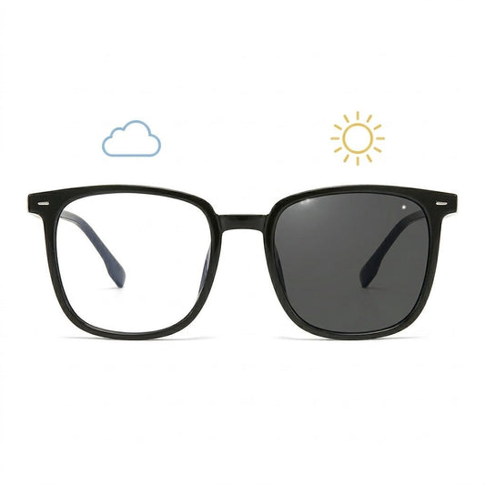 Lunettes Photochromiques – Teinte Automatique - Profil Rectangulaire Léger