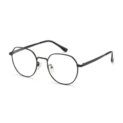 Lunettes Photochromiques – Teinte Automatique - Rond Noir Minimaliste