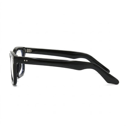 Lunettes Photogray Anti-Reflet – Allure Rectangulaire Noire Contemporaine