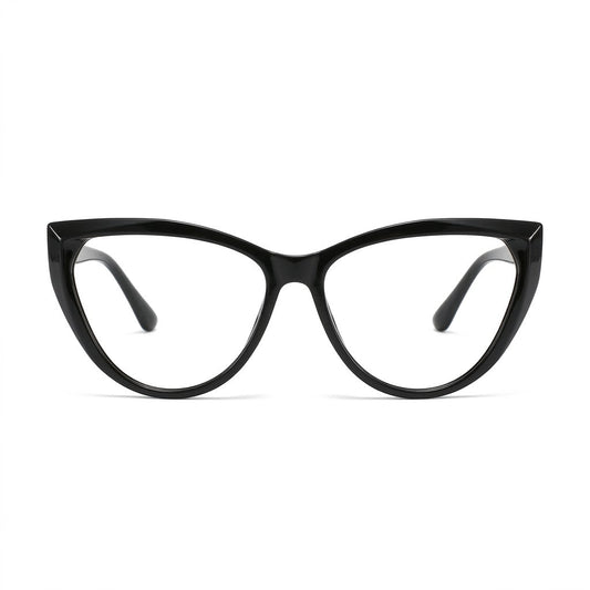 Lunettes Photogray Anti-Reflet – Cat Eye Noir Style Distingué