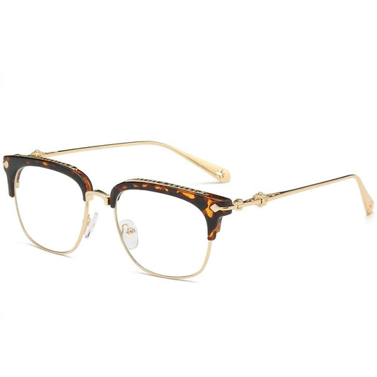 Lunettes Photogray Anti-Reflet – Clubmaster Havane et Doré