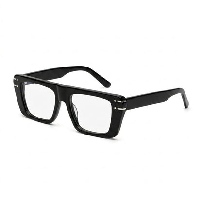 Lunettes photogray grandes carrées à rivets – Amzi Optique Dakar