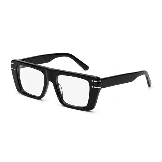 Lunettes photogray grandes carrées à rivets – Amzi Optique Dakar