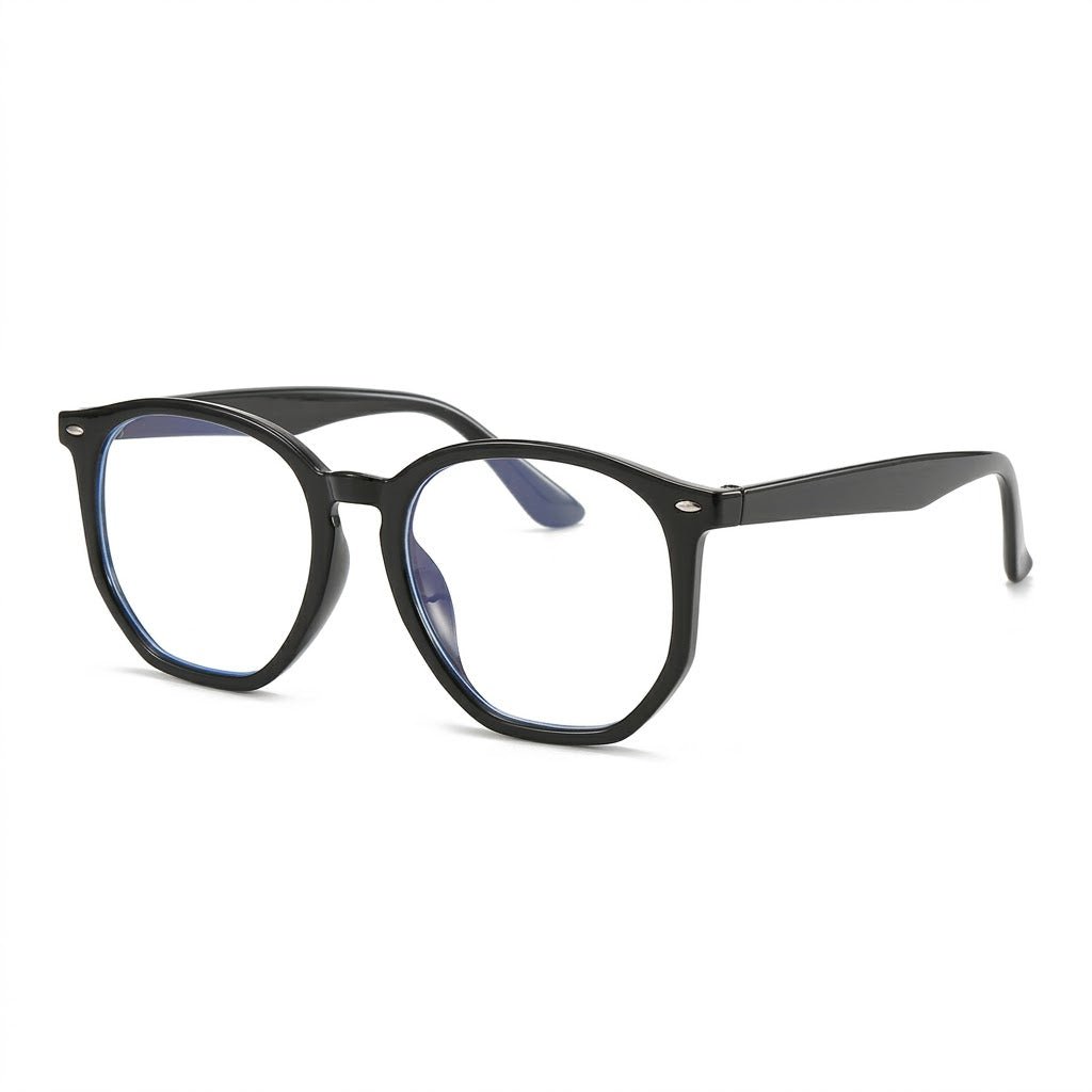 Lunettes Photogray Anti-Reflet – Lunettes Circulaires Noires Look Léger