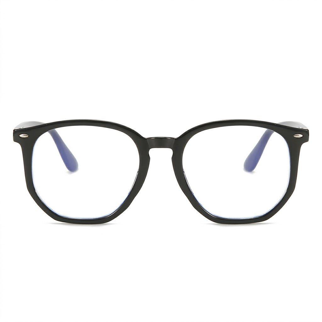Lunettes Photogray Anti-Reflet – Lunettes Circulaires Noires Look Léger