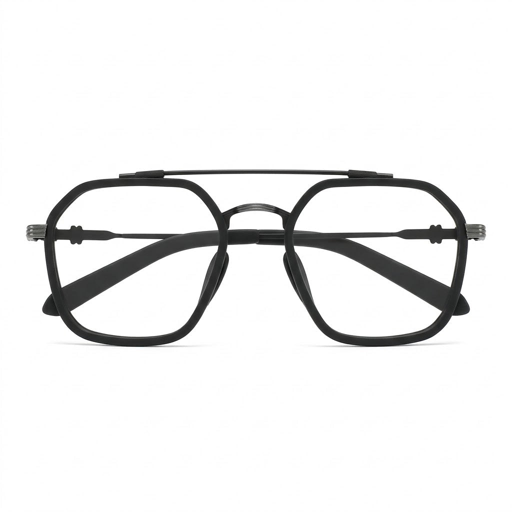 Lunettes Photogray – Carrée Aviateur Noir Urbain
