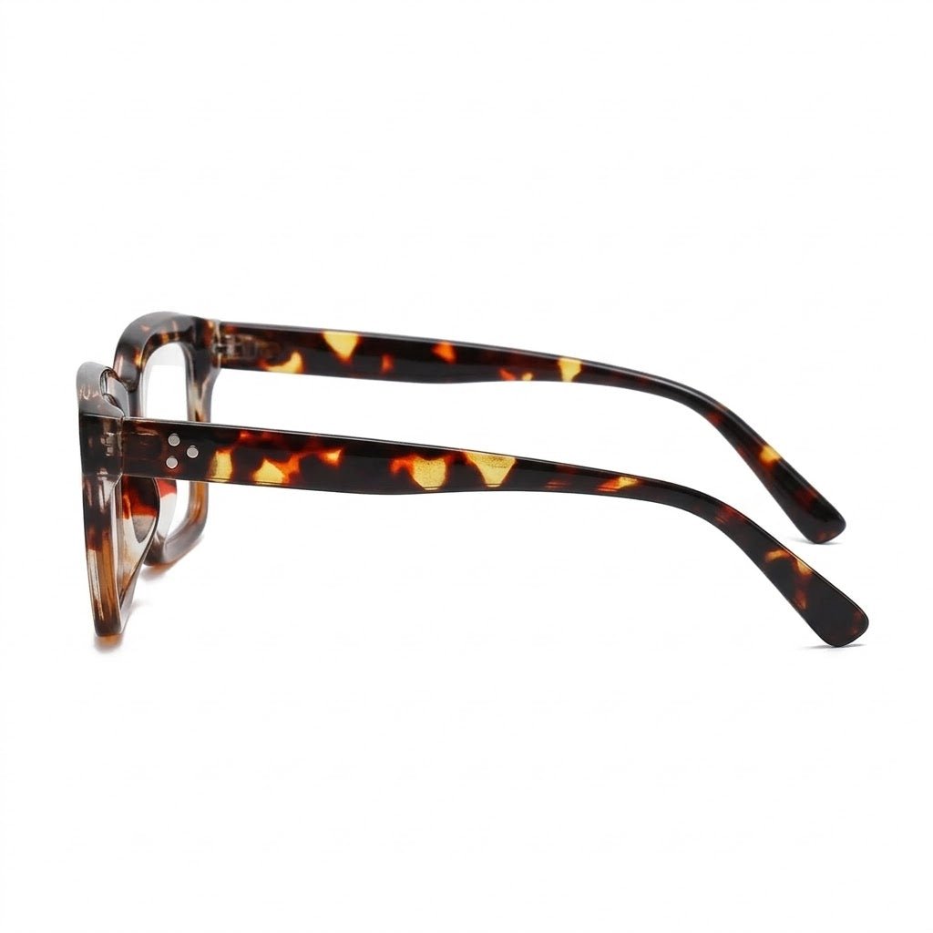 Lunettes Photogray Anti-Reflet – Monture Carrée Écaille Style Urbain