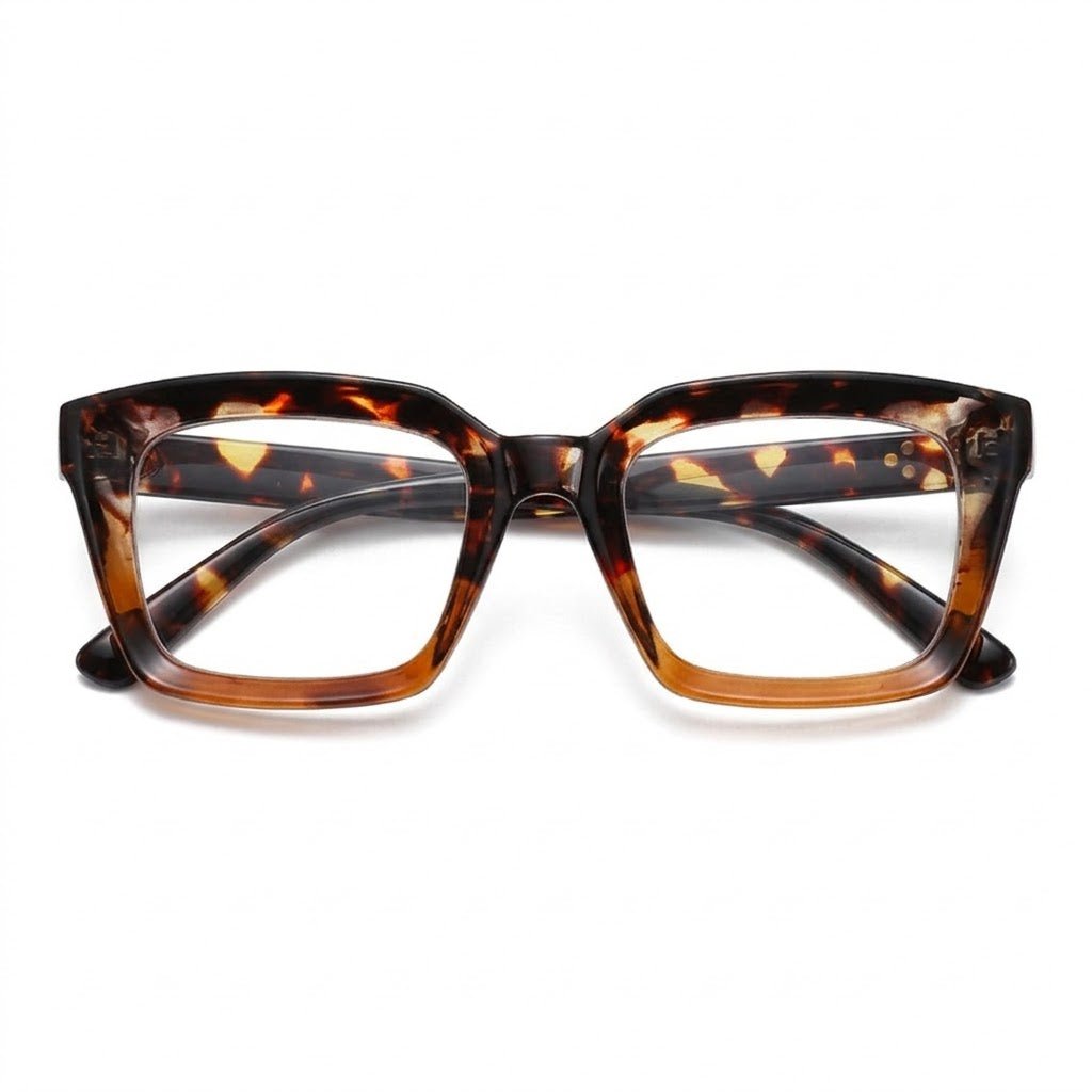 Lunettes Photogray Anti-Reflet – Monture Carrée Écaille Style Urbain