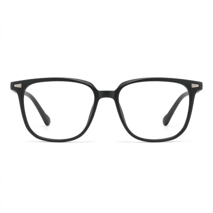 Lunettes Photogray Anti-Reflet – Monture Carrée Noire Fine Chic Urbain