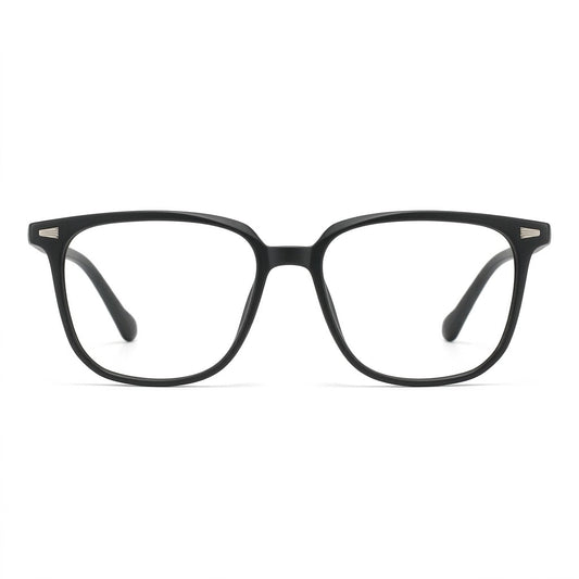 Lunettes Photogray Anti-Reflet – Monture Carrée Noire Fine Chic Urbain
