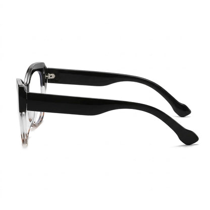 Lunettes Photogray Anti-Reflet – Monture Papillon Noir Dégradé Style Premium
