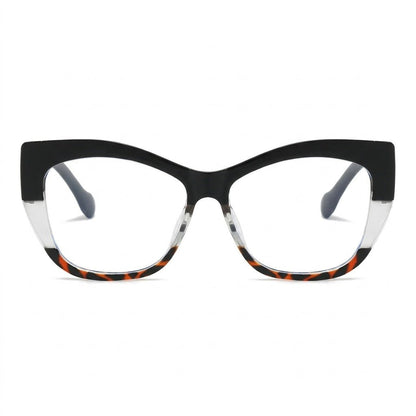 Lunettes Photogray Anti-Reflet – Monture Papillon Noir Dégradé Style Premium