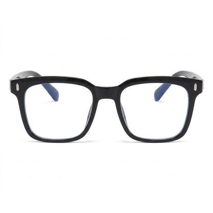 Lunettes photogray rectangulaires noires classiques – Amzi Optique Dakar