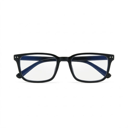 Lunettes Photogray Anti-Reflet – Monture Rectangulaire Noire Silhouette Élégante