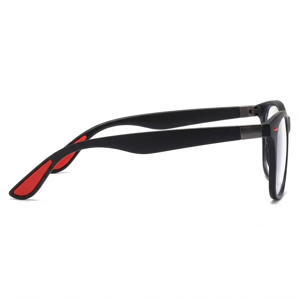 Lunettes Photogray Anti-Reflet – Monture Rectangulaire Noire Style Premium