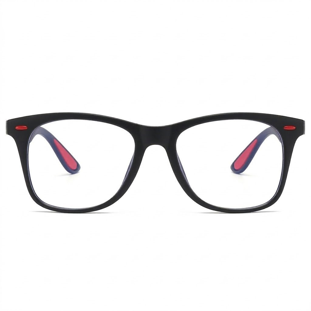 Lunettes Photogray Anti-Reflet – Monture Rectangulaire Noire Style Premium