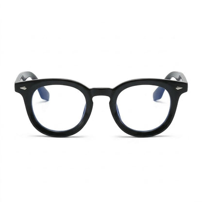Lunettes photogray rondes noires épaisses chic – Amzi Optique Dakar