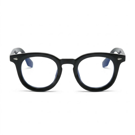 Lunettes photogray rondes noires épaisses chic – Amzi Optique Dakar