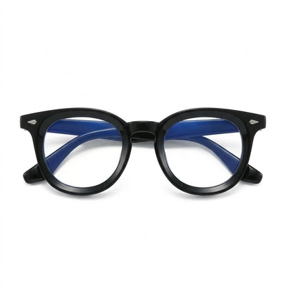 Lunettes Photogray – Ronde Noire Épaisse Chic