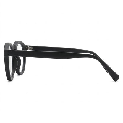 Lunettes Photogray Anti-Reflet – Monture Ronde Noire Raffinée