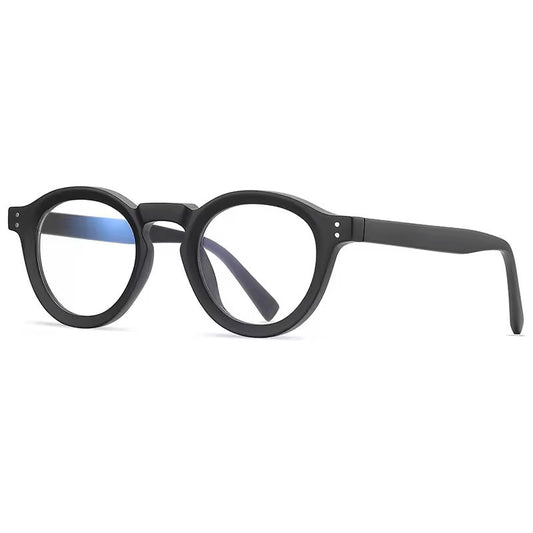 Lunettes photogray rondes noires raffinées – Amzi Optique Dakar