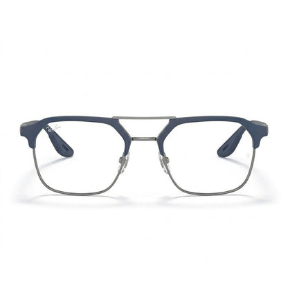 Lunettes Photogray Anti-Reflet Ray Ban – Monture bicolore bleue et argentée